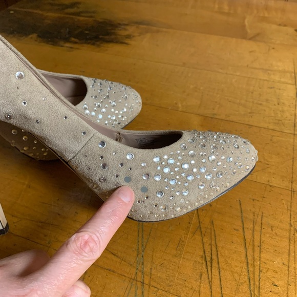 💋Vince Camuto Suede Pump Blush 7.5 - Picture 12 of 15